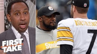 Stephen A. ‘very worried’ Steelers will miss playoffs | First Take