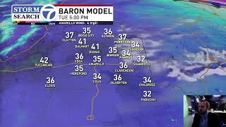 1/26/26 - Amarillo Escapes Freezing Temperatures Briefly This Afternoon
