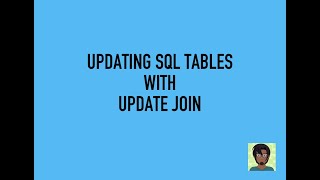 Updating a SQL table with UPDATE JOIN