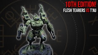 Flesh Tearers Vs T'au - Warhammer 40k 10th Edition Battle Report