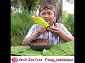 rujak kaktus centong tanpa nasi eating nopal cactus