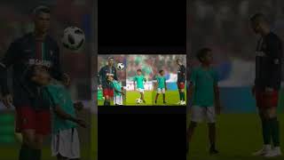 #shorts Cristiano Ronaldo jr impressing Cristiano With Great Finish After Portugal Game