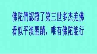 佛陀們認證了第三世多杰羌佛 看似平淡聖蹟 唯有佛陀能行