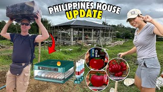 Philippines House Construction Update and Daily Vlog!