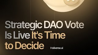 HOW WE CAN HOLIVERSE DAO VOTING