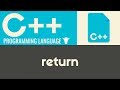 Return Statement | C++ | Tutorial 15