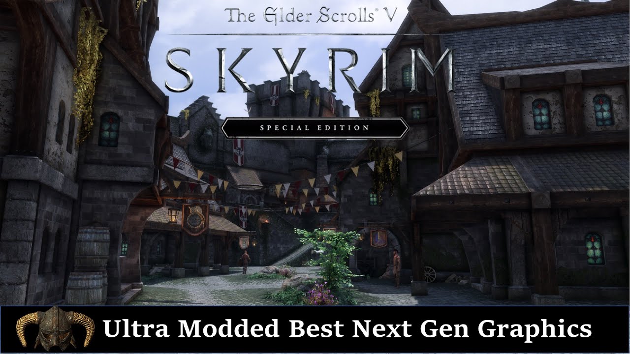 Skyrim SE Ultra Modded - Showcase, Gameplay And Mod List - YouTube