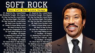 Lionel Richie, Elton John, Bee Gees, Billy Joel, Rod Stewart, Lobo🎙Soft Rock Love Songs 70s 80s 90s