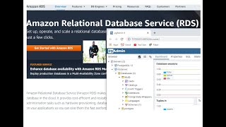 Create an RDS Postgres instance and connect with pgAdmin