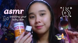 lofi asmr treating your itchy skin and wounds - treating your itchy skin