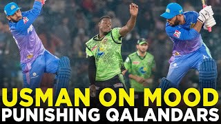 Usman Khan Punishing Qalandars | Lahore Qalandars vs Multan Sultans | Match 14 | HBL PSL 9 | M2A1A