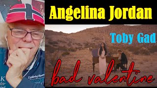 Angelina Jordan - Bad Valentine, in the desert, Jazzy version with Lyrics !! Toby Gad at piano...