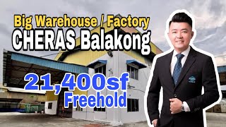 【Exclusive】Cheras Balakong - 2 Storey Detached Factory For Sale