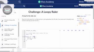Ruler with Loop