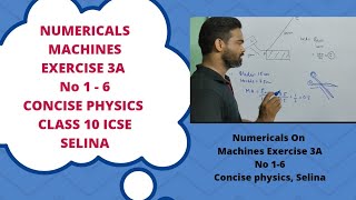 Numericals on machines icse class 10, concise physics selina, Exercise 3A, Numericals on levers