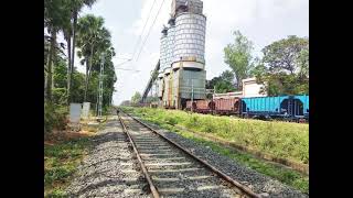 CUDDALORE PORT JUNCTION to VIRUDHACHALAM JUNCTION RAILWAY ELECTRIFICATION UPDATE 3.2.2021