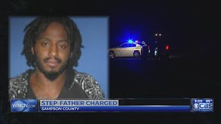 Officials: 10-year-old Sampson County boy shot himself in face, stepdad charged
