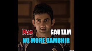 Now Gautam No More Gambhir | Gionee ad