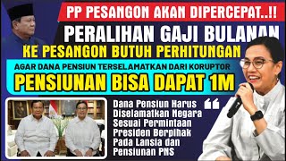 🔴ALHAMDULILAH‼️PERHITUNGAN DANA PENSIUN UNTUK SKEMA PESANGON SEBETULNYA SUDAH ADA | TINGGAL PP SAJA