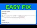 How To Fix Windows Update Error 0x80070005