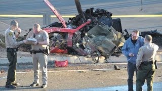 Paul Walker Dies car crash   Footage of Paul Horrible car Accident Porsche crash 11 30 2013
