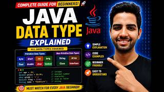 Java Tutorial: Data Types in Java Programming