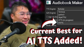 AI Audiobook Maker Updates \u0026 GPT-SoVITS Package