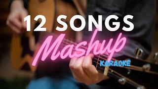 Karaoke Mashup Atif Aslam & Arijit Singh | Love Songs Mashup