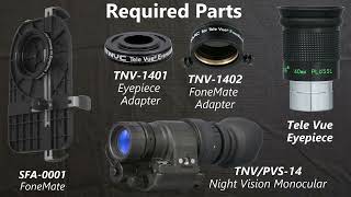 Night Vision Short: PVS-14 on Telescope with Smartphone Adapter