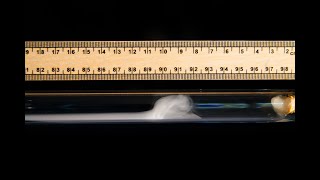 Diffusion in action | The reaction of ammonia and hydrogen chloride demonstration
