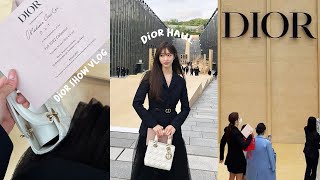 한국 첫 디올 패션쇼🖤 vlog, 패션쇼 착장 하울🎱🛍 ft. 블랙핑크 지수, 수지, 엑소 세훈, 정해인, 김연아, 김나영, 기은세🙊