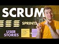 Scrum in 20 mins... (with examples)