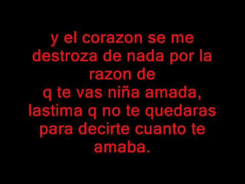 Salserin - niña amada con letra !!’ Salserin - niña amada con letra !!