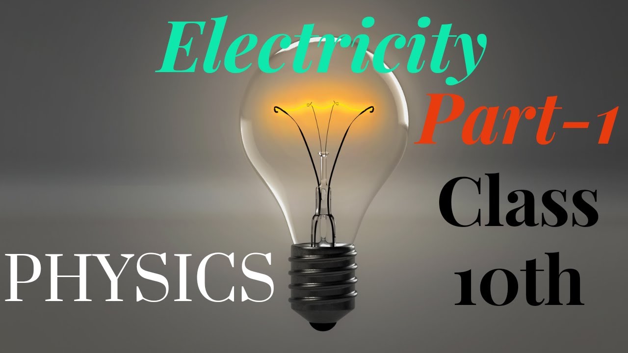 Electricity Part - 1/ Potential Difference, Flow Of Charge And Current ...