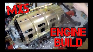 MX5 Miata B6ZE Longblock Engine Build Timelapse