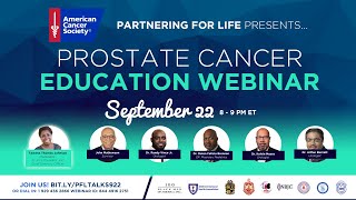 Partnering For Life​: Prostate Cancer Education Webinar