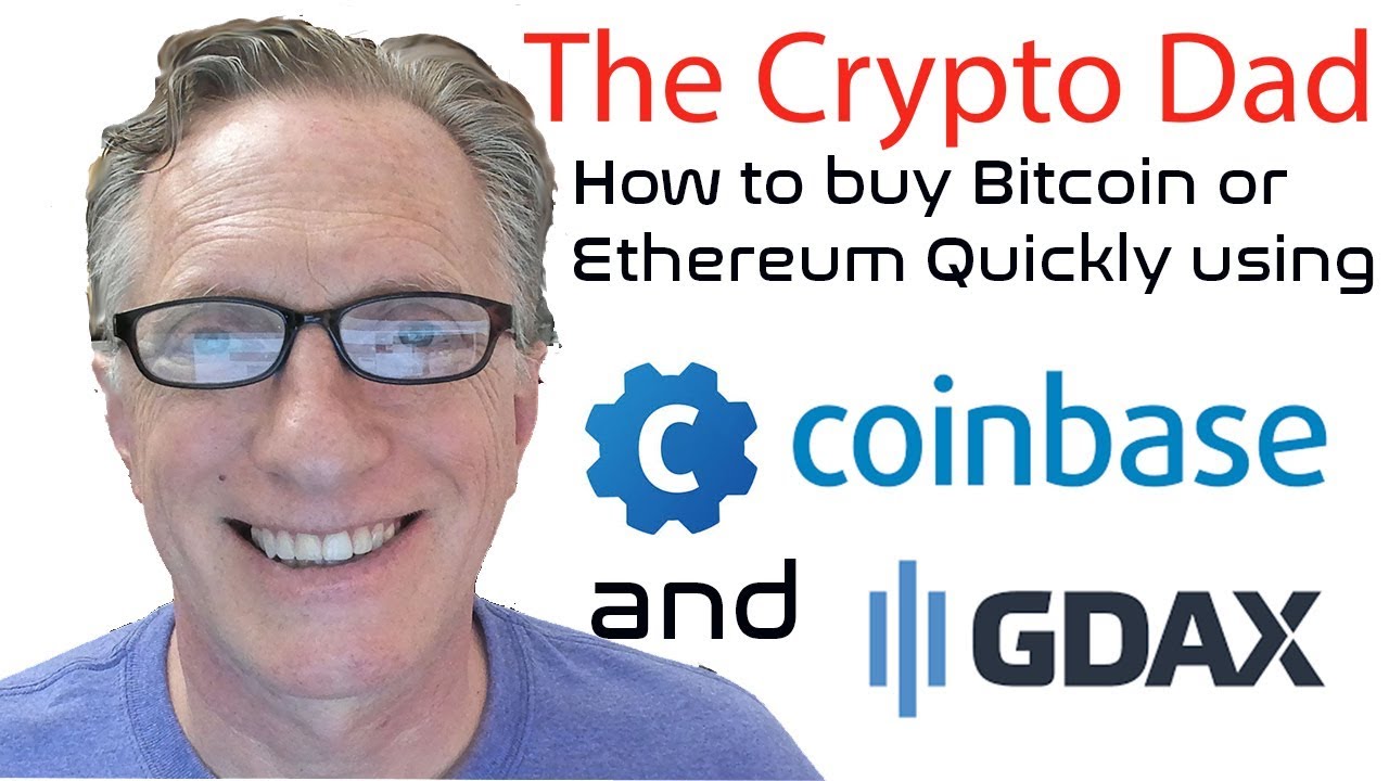 How To Purchase Bitcoin Or Ethereum Quickly Using Coinbase & GDAX - YouTube