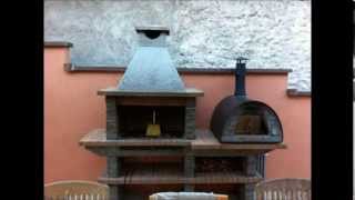 Modern brick barbecue- Site online and catalogue of Modern brick barbecue