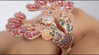 Visual Content Package for outstanding Peacock 🦚 Ring
