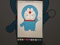 Drawing Doraemon with python code #doraemon #python #drawing #shorts