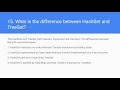 HashSet  vs TreeSet