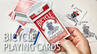 夜はスマホ禁止でトランプだ！バイスクルプレイングカードライダーバックポーカーサイズ購入！BICYCLE PLAYING CARDS