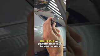 Watch this Incredible Paintless Glue Pull Repair Transformation #paintlessdentrepair #pdr