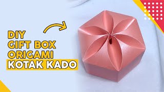 DIY GIFT BOX - CARA MEMBUAT KOTAK KADO SENDIRI DARI KERTAS, MUDAH DAN BAGUS BANGET!