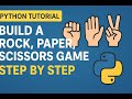 Python Tutorial: Build a Rock, Paper, Scissors Game Step by Step