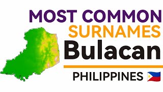 Bulacan most common surnames | PH RED TV