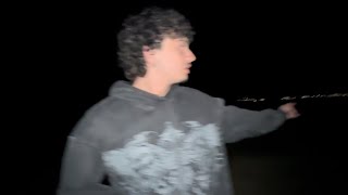 SCARING MY GIRLFRIEND IN THE MIDDLE OF THE DESERT AT NIGHT