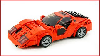 LEGO Speed Champions 76895 Sterling Nova Alternative Speed Build for Collectors - Brick Builder