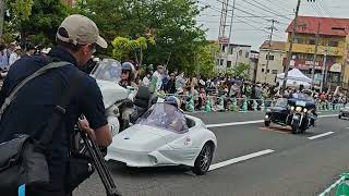 福山ハーレー会　ローズパレード　第57回福山ばら祭2024　妙法寺前交差点～緑町公園　2024年5月19日