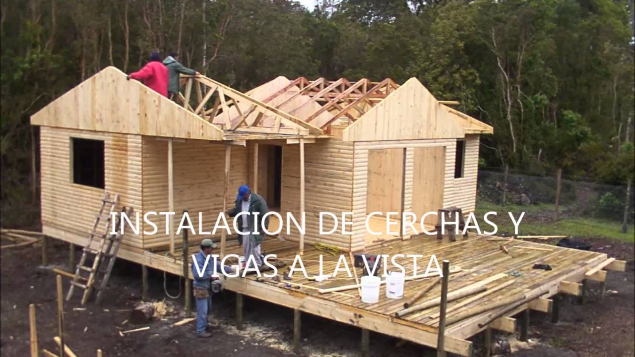 COMO SE ARMA UNA CASA PREFABRICADA - YouTube